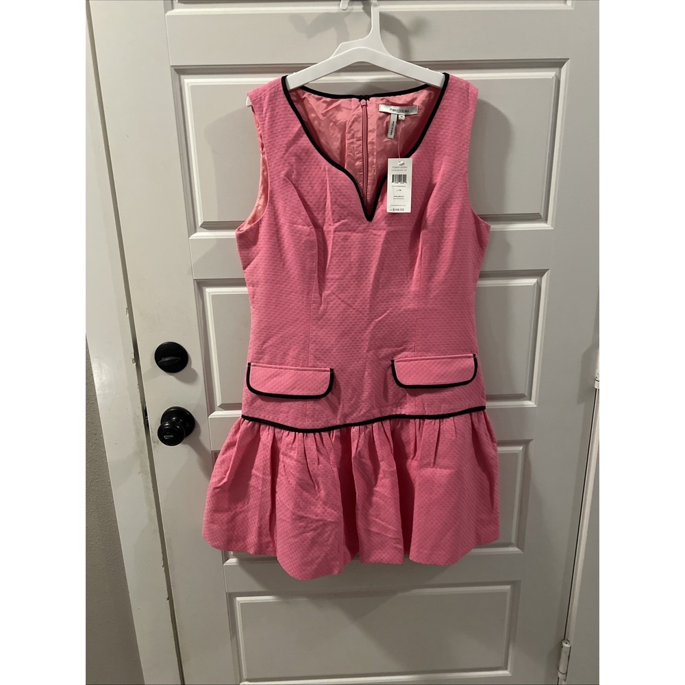 Pink Dress, Max and Cleo fit and flare Mini dress Size 10.